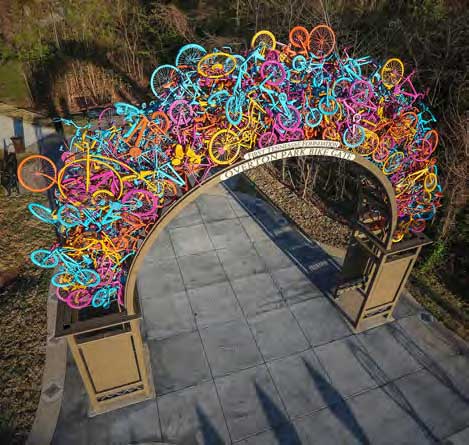 The Overton Park Bike Gate