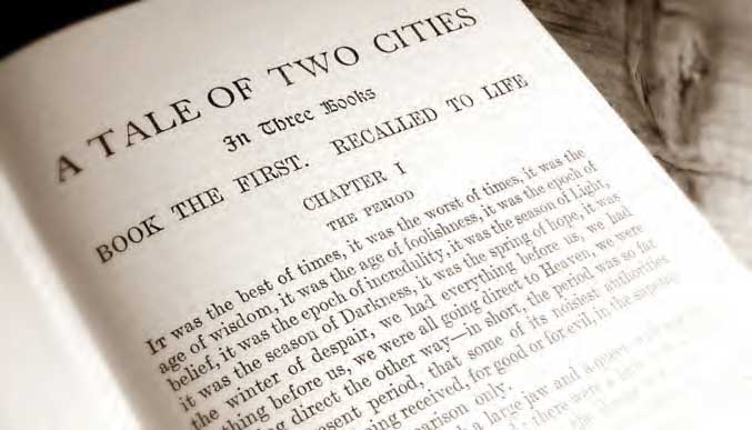 Photo of A Tale of Two Cities book