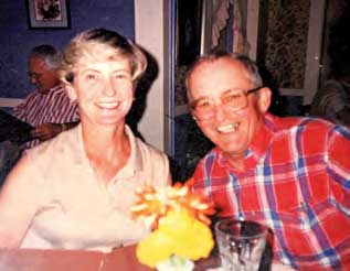 Ellen & Bill on a Dinner Date, 1990