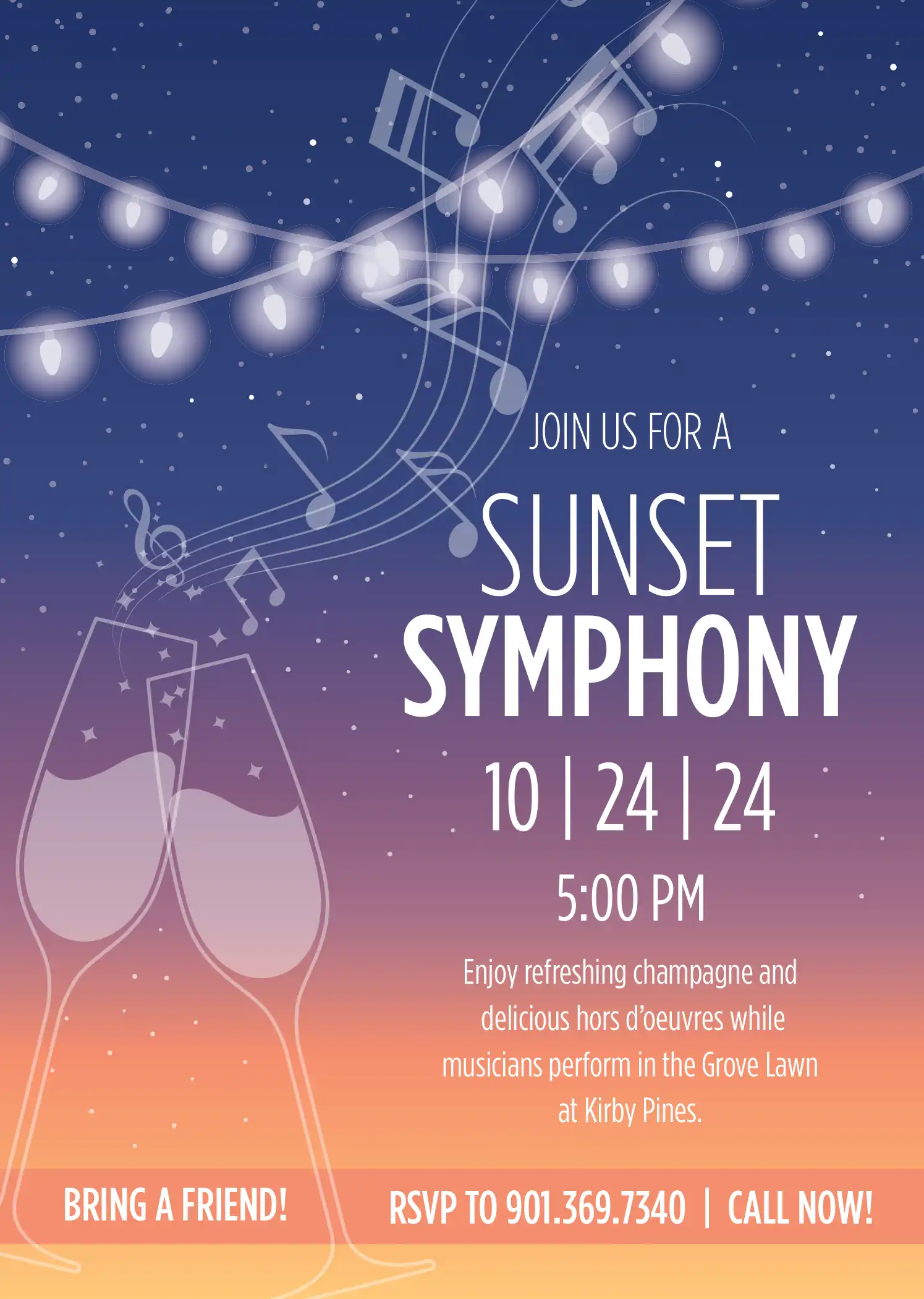 Join us for a sunset symphony