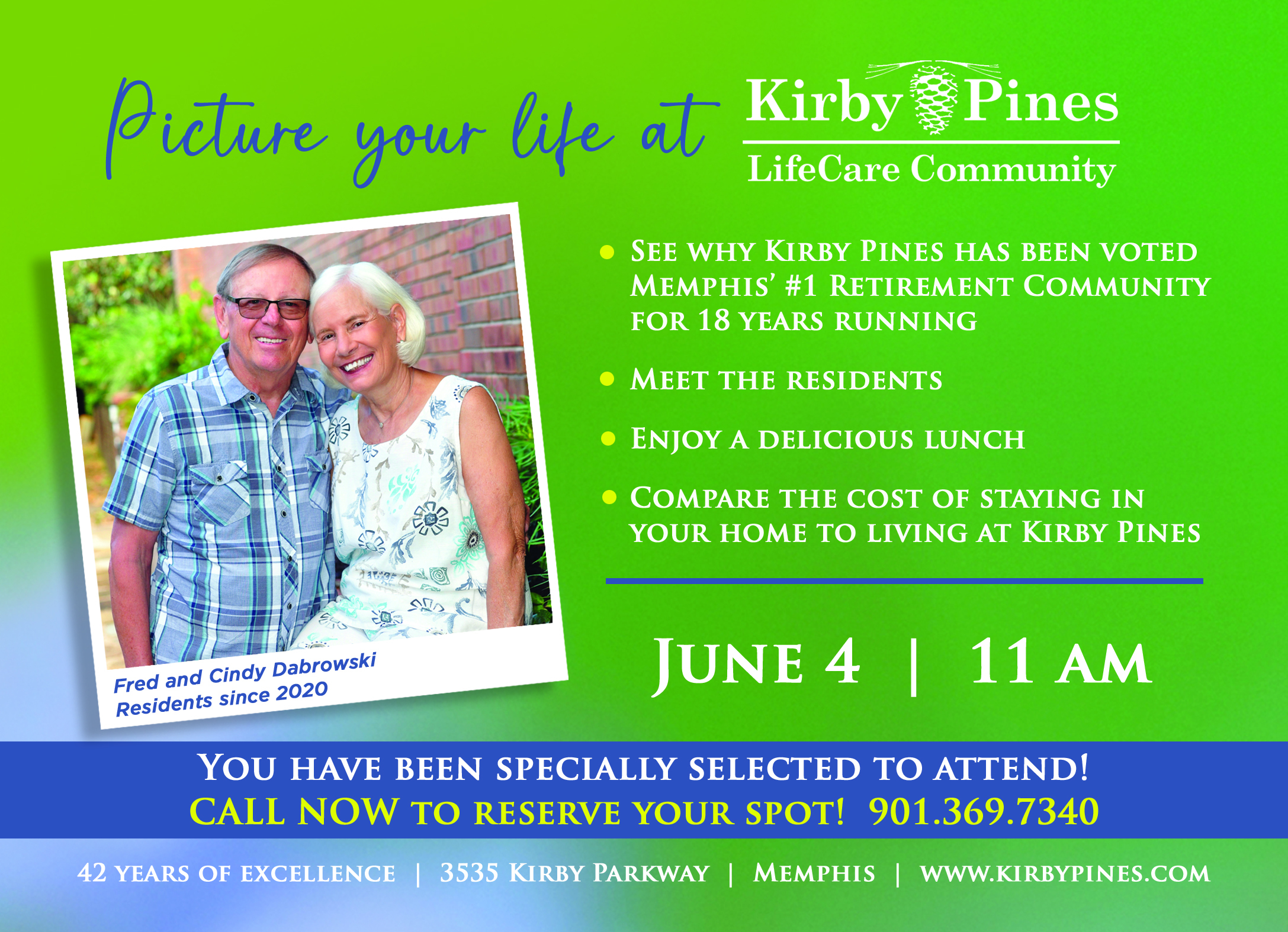kirby pines june flyer