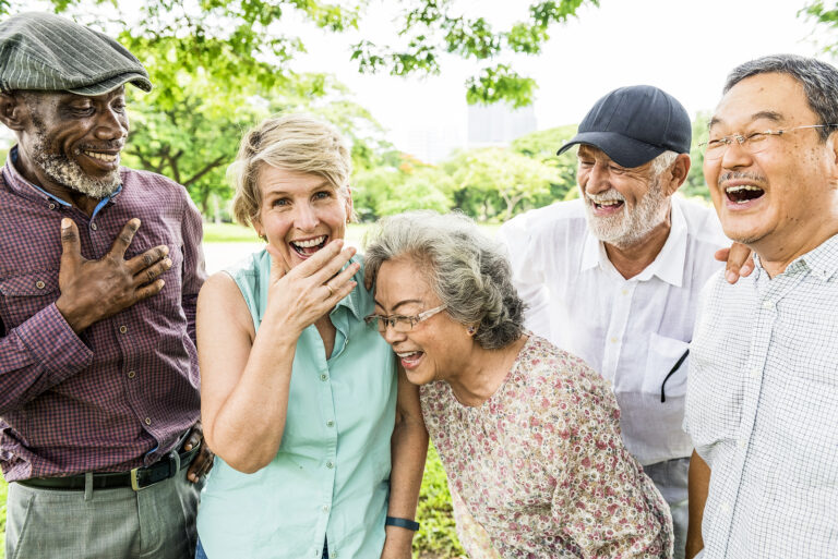 Meeting new friends is one of the benefits of independent living for seniors