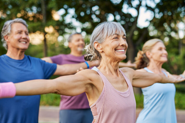 Low-impact exercise for seniors helps older adults stay fit without stressing their joints