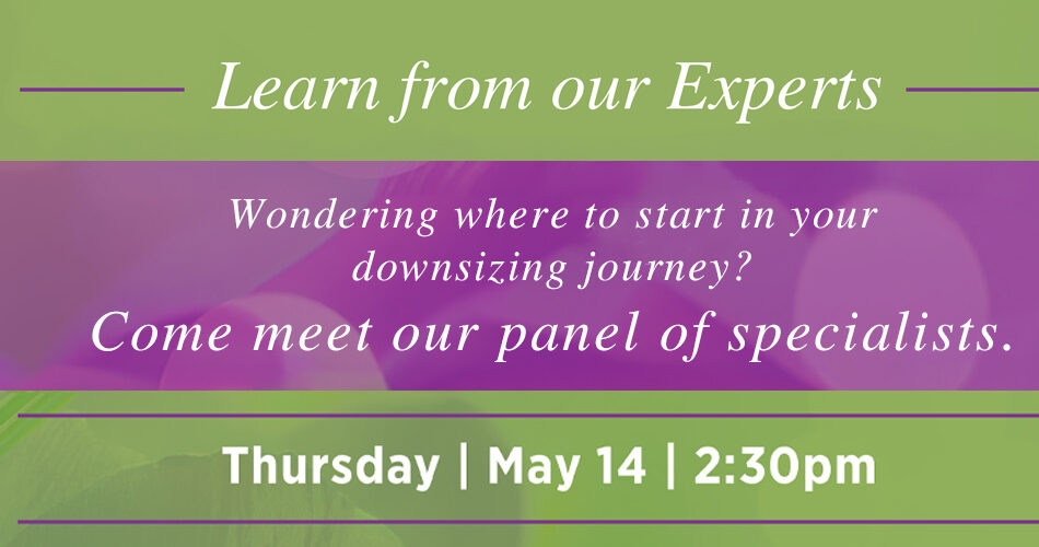 Experts event Flyer May 14