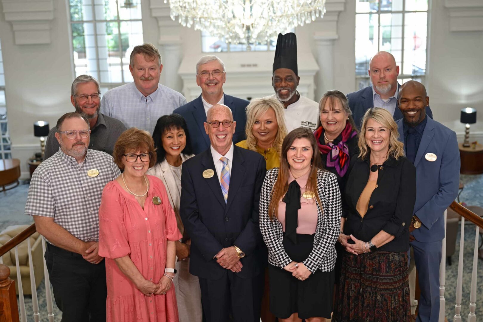 Group photo of the leadership team